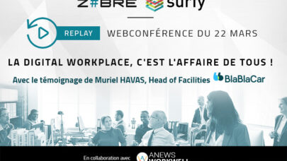 REPLAY : Webconférence ZBRE et Surfy sur « La digital workplace, c’est l’affaire de tous ! »