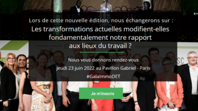 Le Gala des Directeurs de l’Immobilier et de l’Environnement de Travail : c’est demain, au Pavillon Gabriel !