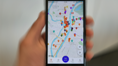 A Lyon, une nouvelle application récompense les déplacements sans voiture