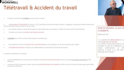 Télétravail et accident du travail : de l’importance d’un logiciel de pointage !