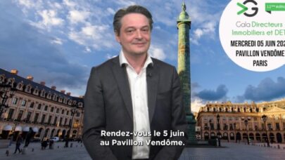 Jérôme Papin, journaliste et coach, vous présente le Gala des Directeurs Immobiliers et Environnement de Travail
