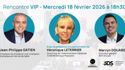 Jean-Philippe GATIEN, invité de Sportifs en Boîte, en partenariat avec 3DS GROUPE