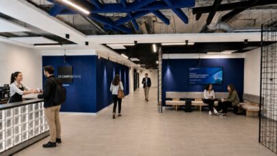 Après le bureau opéré, Deskeo  réinvente l’immobilier des écoles
